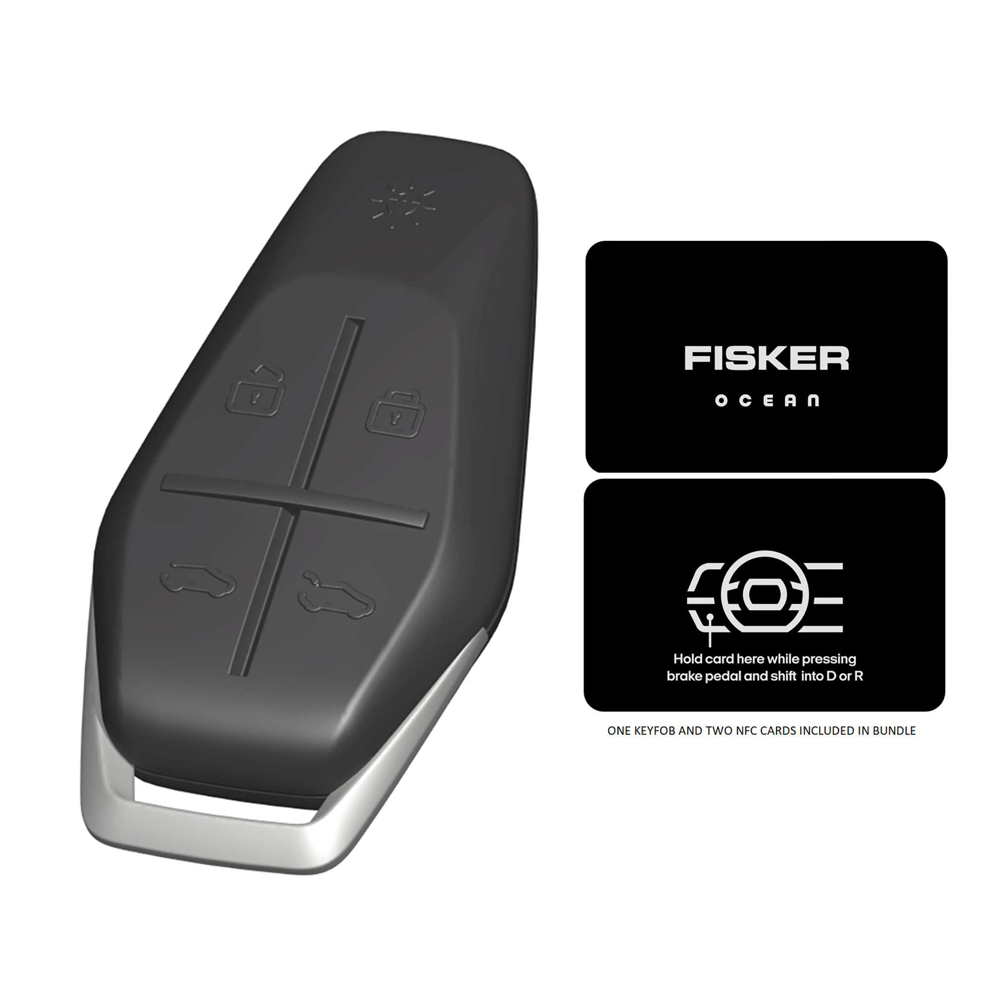 Keyfob bundle: Keyfob and 2 NFC cards